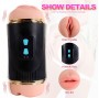 SHEQU - KAY DOUBLE MASTURBATEUR AVEC DOUBLE VIBRATION DE LA BOUCHE ET DU VAGIN