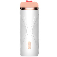 SHEQU - MASTURBADOR VIBRATÓRIO RILEY COM SUCÇÃO