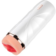 SHEQU - RILEY MASTURBATORE VAGINALE VIBRANTE CON ASPIRAZIONE