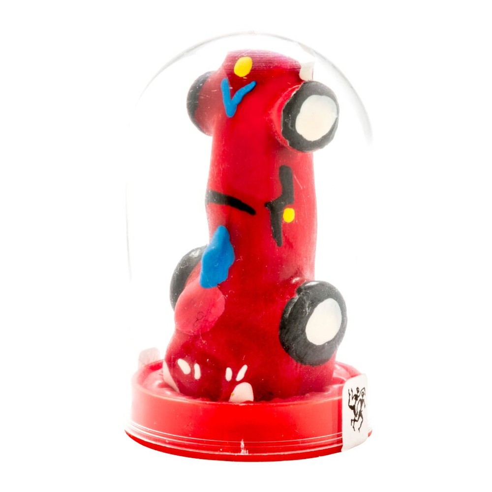 CONDOMERIE - PRÉSERVATIFS FANTAISIE PEINTS À LA MAIN EN FORME DE VOITURE DE COURSE