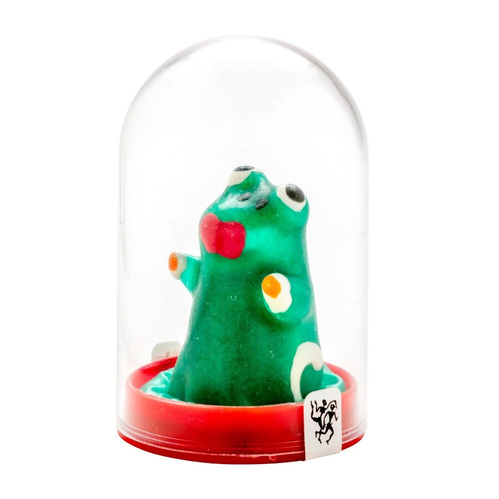 CONDOMERIE - PRÉSERVATIFS FANTAISIE PEINTS À LA MAIN MODÈLE GRENOUILLE 1