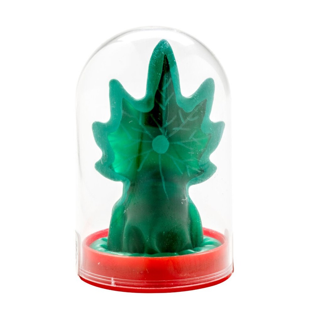 CONDOMERIE - HANDBEMALTE NEUHEITSKONDOME CANNABIS MODELL 1