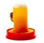 CONDOMERIE - PRÉSERVATIFS FANTAISIE PEINTS À LA MAIN VERRE DE BIÈRE