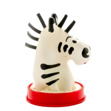 CONDOMERIE - PRÉSERVATIFS FANTAISIE PEINTS À LA MAIN ZEBRA
