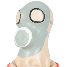 CONDOMERIE - PRESERVATIVI NOVITÀ DIPINTI A MANO MASCHERA ANTIGAS