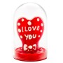 CONDOMERIE - HANDPAINTED NOVELTY CONDOMS HEART - I LOVE YOU MODEL 1
