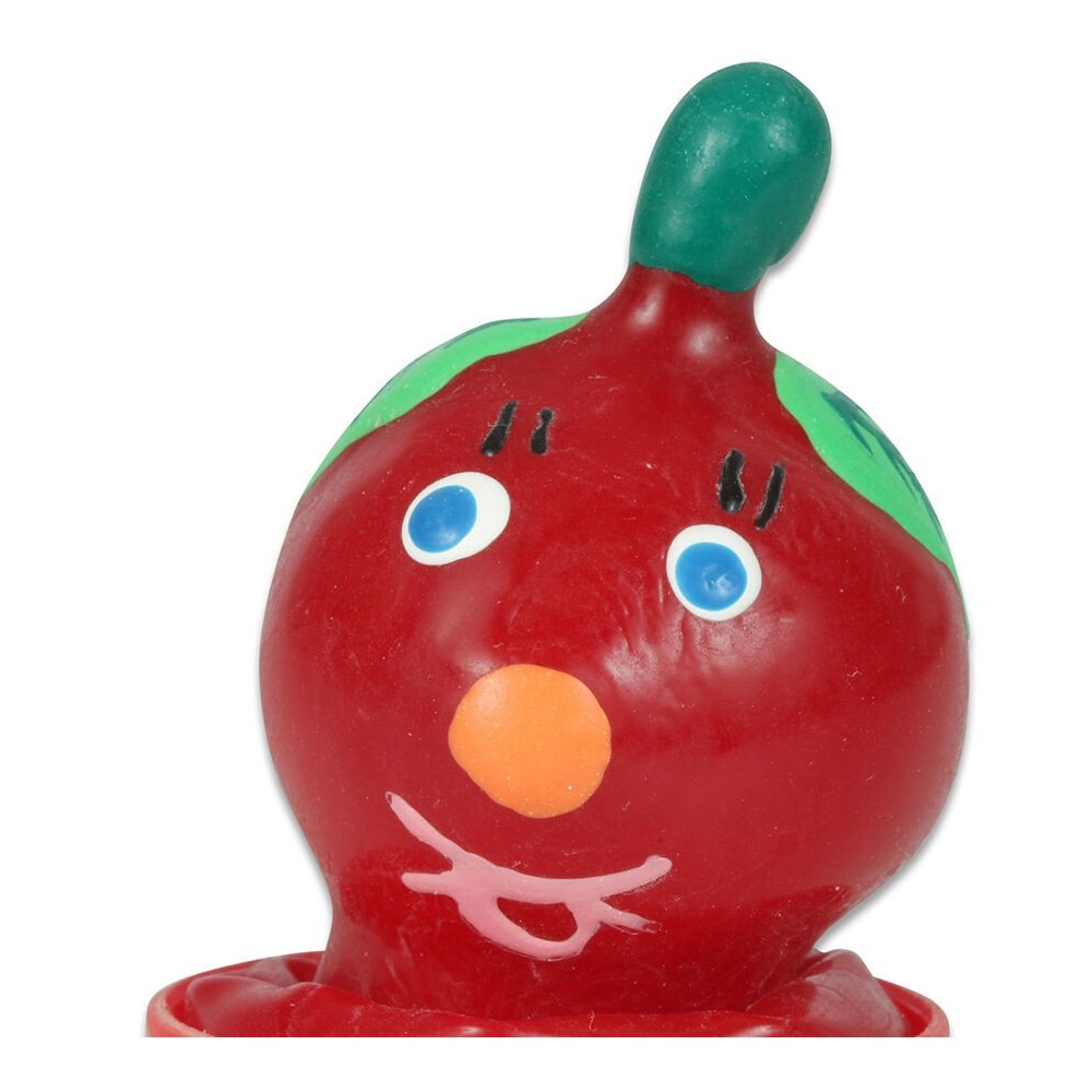 CONDOMERIE - PRESERVATIVOS NOVIDADES PINTADOS À MÃO TOMATE