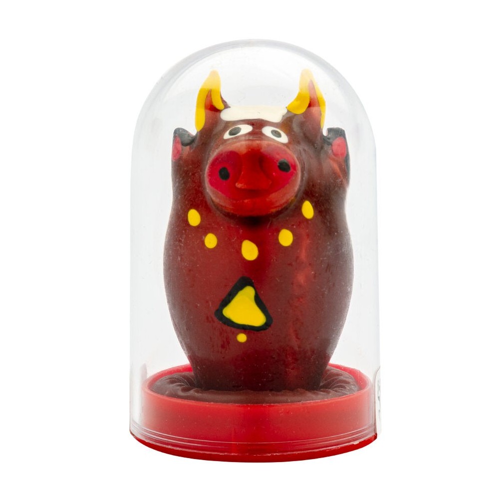 CONDOMERIE - PRÉSERVATIFS FANTAISIE PEINTS À LA MAIN MODÈLE TAUREAU 1