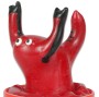 CONDOMERIE - HANDPAINTED NOVELTY CONDOMS RED SCORPIO