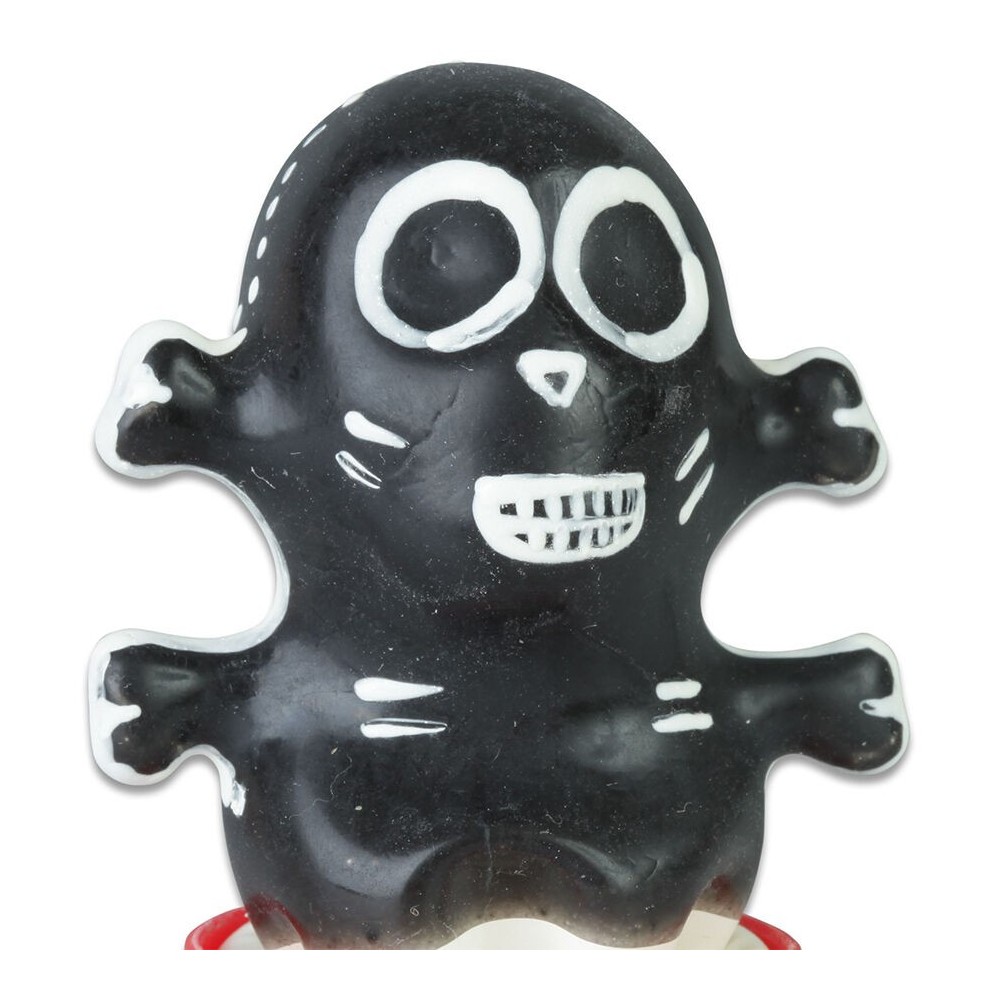 CONDOMERIE - HANDBEMALTE NEUHEITSKONDOME TOTENKOPF SCHWARZ MODELL 1