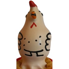CONDOMERIE - HANDPAINTED NOVELTY CONDOMS COCKY ROOSTER