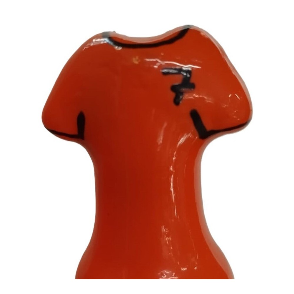 CONDOMERIE - CAMISA LARANJA NOVIDADES PINTADA À MÃO
