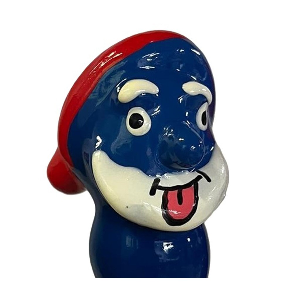 CONDOMERIE - HANDPAINTED NOVELTY CONDOMS BLUE GRANDPA