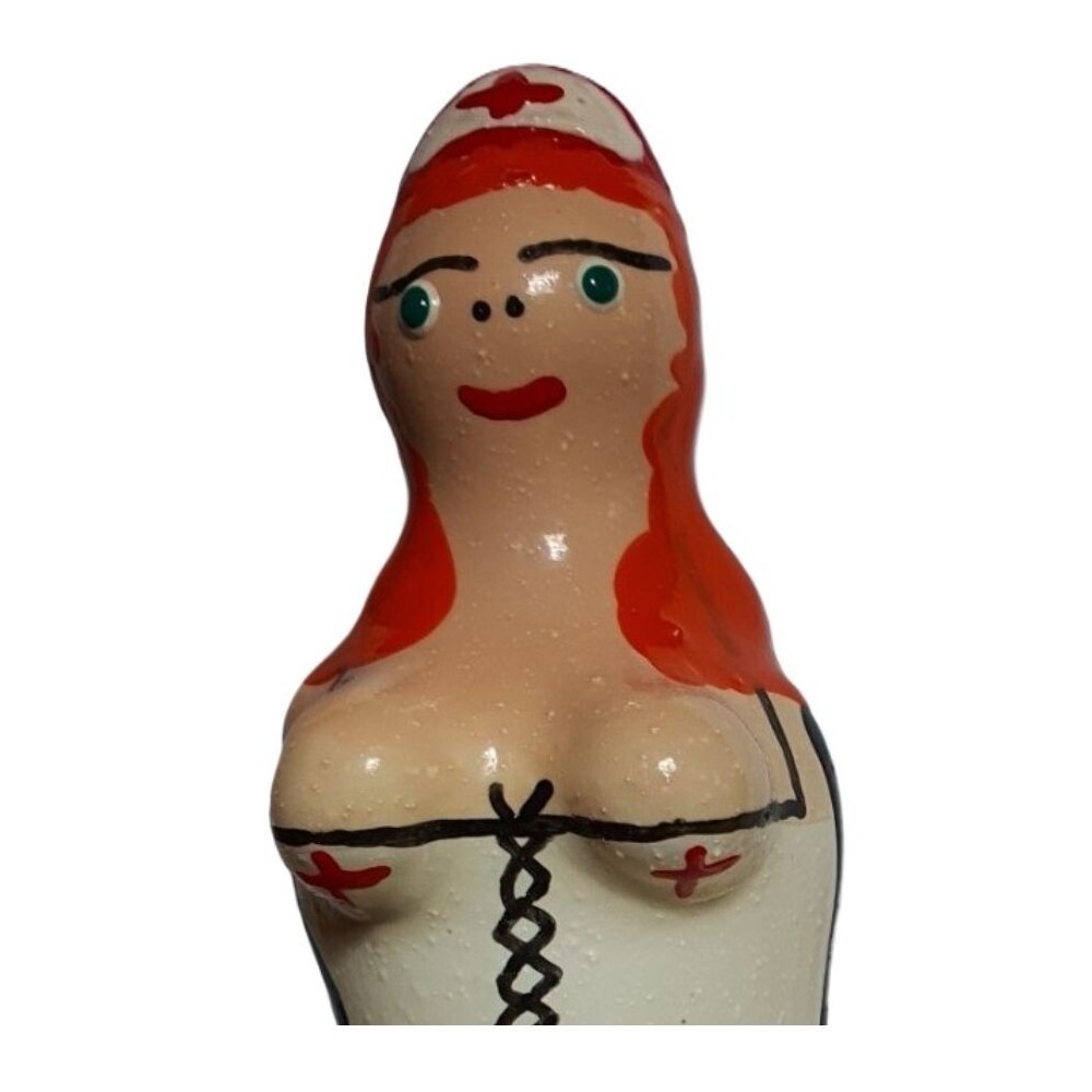 CONDOMERIE - PRESERVATIVI NOVITÀ DIPINTI A MANO INFERMIERA ROSSA
