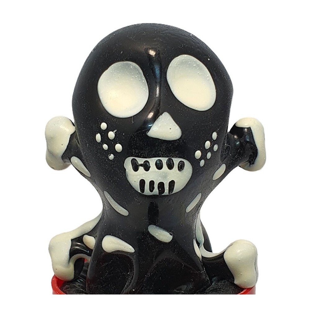 CONDOMERIE - HANDBEMALTE NEUHEITSKONDOME TOTENKOPF SCHWARZ MODELL 2