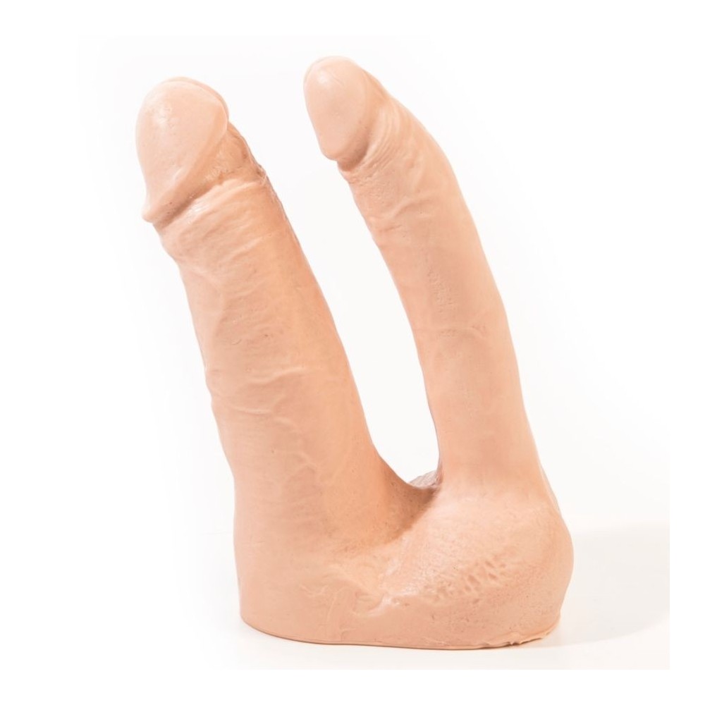 PINK ROOM - ARTHUS DOPPIO DILDO REALISTICO FLESH 17CM/15.5CM