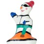 CONDOMERIE - PRESERVATIVOS NOVIDADES PINTADOS À MÃO SNOWBOARDER XL