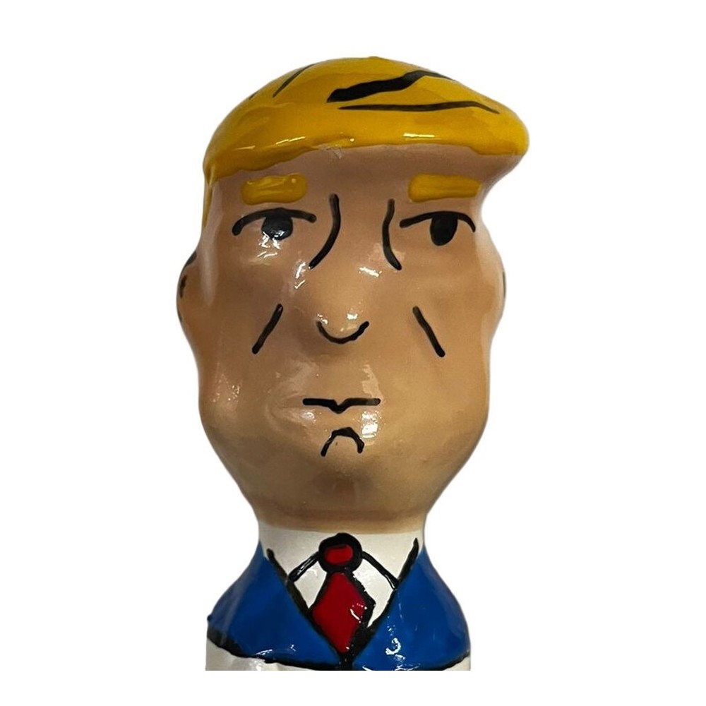 CONDOMERIE - PRÉSERVATIFS FANTAISIE PEINTS À LA MAIN GRUMPY TRUMP XL