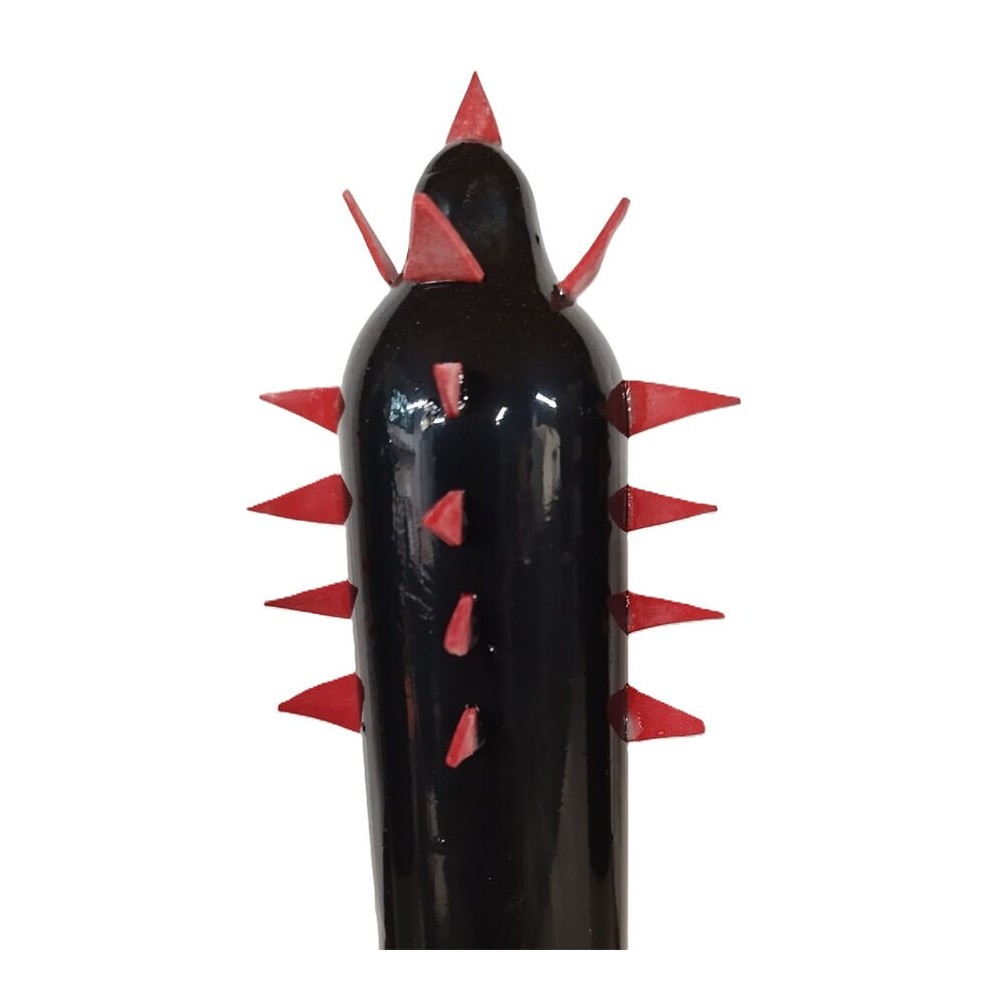 CONDOMERIE - PRESERVATIVOS NOVIDADES PINTADOS À MÃO BLACK CACTUS XL