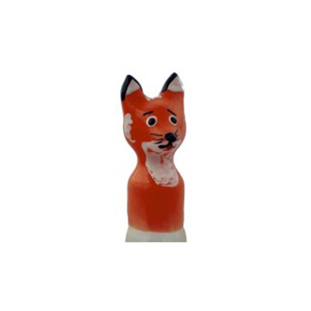 CONDOMERIE - PRÉSERVATIFS FANTAISIE PEINTS À LA MAIN FOX BROWN XL