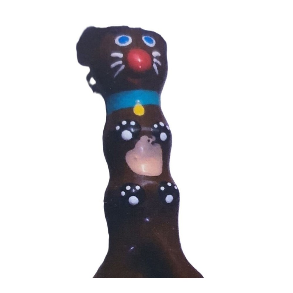CONDOMERIE - PRESERVATIVOS NOVIDADES PINTADOS À MÃO BROWN DACHSHUND XL