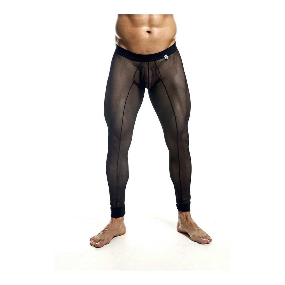 MOB - MEIA-CALÇA PRETA TRANSPARENTE TAMANHO XL