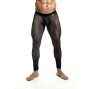 MOB - MEIA-CALÇA PRETA TRANSPARENTE TAMANHO XL
