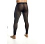 MOB - SCHWARZE TRANSPARENTE STRUMPFHOSEN GRÖSSE XL