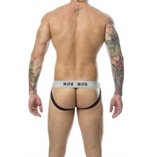 MOB - JOCK BLANC À RAYURES CLASSIQUES TAILLE L