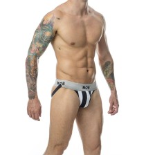MOB - CLASSIC STRIPE WEISSER JOCK GRÖSSE S