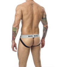 MOB - CLASSIC STRIPE WEISSER JOCK GRÖSSE S