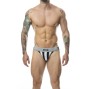 MOB - JOCK BLANC À RAYURES CLASSIQUES TAILLE XL