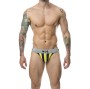 MOB - CALÇA CLASSIC JOCK STRIPE AMARELA TAMANHO G