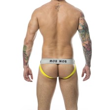 MOB - CALÇA CLASSIC JOCK STRIPE AMARELA TAMANHO XXL