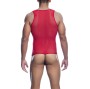 MOB - BODY TRANSPARENT ROUGE TAILLE L/XL
