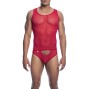 MOB - VERMELHO TRANSPARENTE BODYSHEER TAMANHO P/M