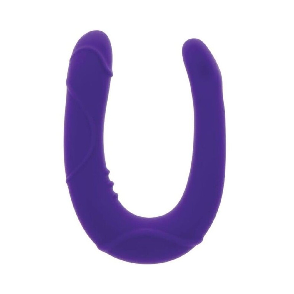 GET REAL - VOGUE MINI DOUBLE DONG PURPLE