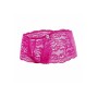 MOB - BOXER DE RENDA ROSA TAMANHO L/XL