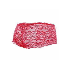 MOB - BOXER EN DENTELLE ROUGE TAILLE S/M