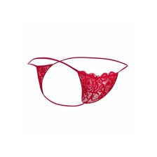 MOB - ROTER SPITZEN-TANGA GRÖSSE L/XL