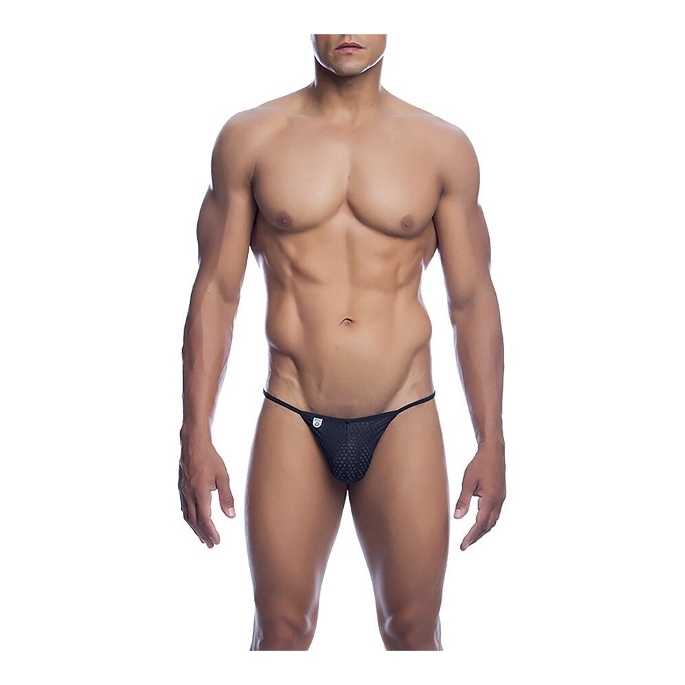 MOB - BLACK MICROFIBER V-STRING SIZE S/M