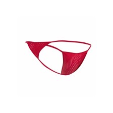 MOB - ROTER MIKROFASER-V-STRING GRÖSSE L/XL