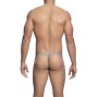 MOB - TANGA TRANSPARENTE EM FORMATO T AQUA TAMANHO L/XL