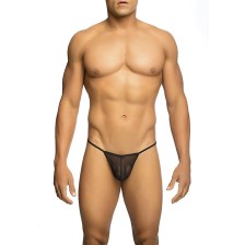 MOB - TANGA TRANSPARENTE EM...