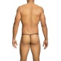 MOB - TRANSPARENT T-SHAPED THONG BLACK SIZE L/XL