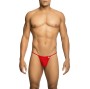 MOB - TRANSPARENT RED T-SHAPED THONG SIZE L/XL