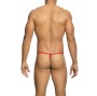 MOB - ROTER T-FÖRMIGER TRANSPARENTER TANGA GRÖSSE S/M