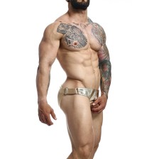 MOB - DNGEON JOCKSTRAP ANELLO PER IL PENE DORATO TAGLIA UNICA