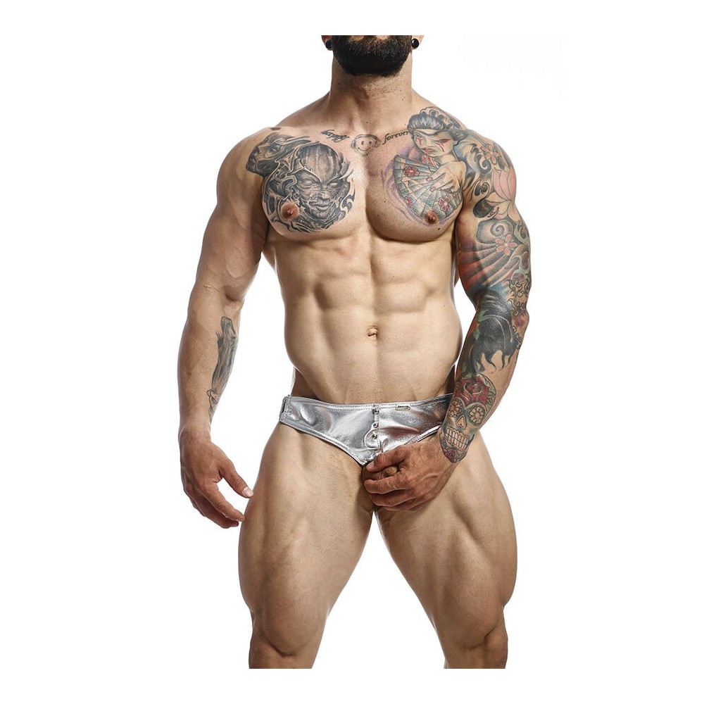MOB - ANEL PENIANO DNGEON JOCKSTRAP PRATA TAMANHO ÚNICO