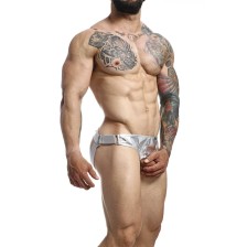 MOB - DNGEON JOCKSTRAP SILBERNER COCKRING EINE GRÖSSE